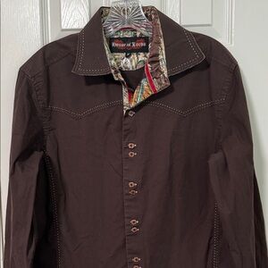House of Lords Brown Men's Jacket / Shirt